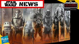 STAR WARS ACTION FIGURE NEWS MANDALORIAN SHREIK HAWKS AND REISSUES!!!