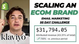 Starting From Nothing: $0 - $31,000 in 47 Days Through Ecommerce Klaviyo Email Marketing