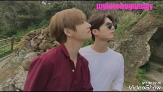 Park Bo Gum & BTS V @ jeju island