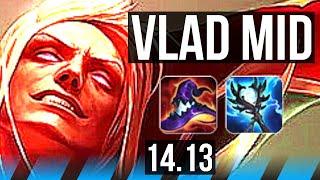 VLADIMIR vs YONE (MID) | 6k comeback, 700+ games, Rank 14 Vlad | EUNE Grandmaster | 14.13