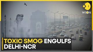 Delhi Air Pollution: Smog Causes Low Visibility In NCR, AQI 'Very Poor' For 15th Day | WION