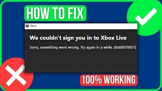 [FIXED] XBOX ERROR CODE 0X80070057 (Easy Tutorial) | How to Fix Xbox Error 0x80070057