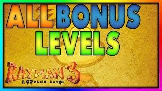 Rayman 3: Hoodlum Havoc | ALL BONUS LEVELS