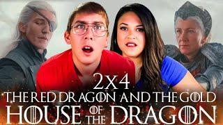 The Red Dragon and the Gold [HOTD 2x4] First Time Watching HOUSE OF THE DRAGON SEASON 2 REACTION