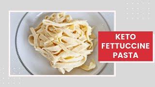 Keto Almond Flour Fettuccini | Keto Fettuccine Pasta | Low Carb Noodles| Keto Noodles | Keto Recipes