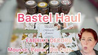 Glitter Mousse  fantastisches Papier & Die Cuts von ️Fabrika Decuro️ anschauen 