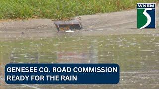 Genesee Co. Road Commission ready for the rain