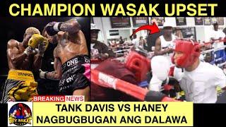 Champion UPSET Wasak Ang Pangarap | Haney Vs Tank Davis Hard Sparring , Floyd Ang Nagplano