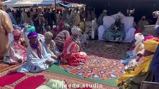 Yadda Hakimai Suke gaisuwa ga sarki Sanusi ii a wajan sauka a Unguwar Dirimin iya a kano