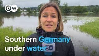 Floods batter southern Germany after Danube river bursts its banks | DW News