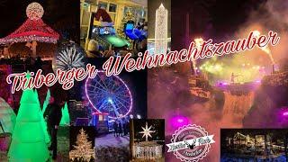 Letzter Triberger Weihnachtszauber /Feuershow/Feuerwerk Schwarzwald/Black Forest/Wasserfälle Triberg