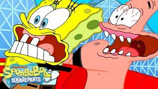 45 MINUTES in Bikini Bottom Theme Parks  | SpongeBob