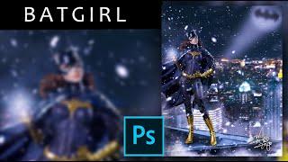 BATGIRL | PHOTOSHOP MANIPULATION/SPEED ART