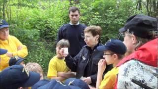 Die Eichwalder Kid's Feuerwehr beim 6. Zwergenmarsch