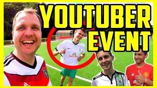 30 YOUTUBER auf einem FUSSBALLPLATZ!? | Athletia Sports EVENT