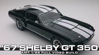 1/25  '67 shelby GT-350 full video build