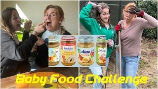 Baby Food Challenge / Bestrafung / @Izasleben