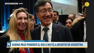 Karina Milei ponderó el RIGI e invitó a invertir en Argentina │N20:30│ 03-03-2025