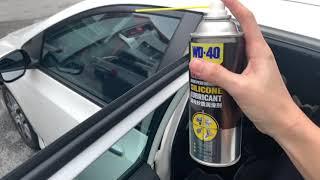 How to maintain car rubber using WD-40 Specialist Silicone Lubricant