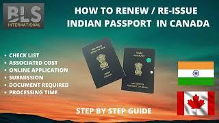 How to Renew Indian Passport in Canada 2024  | Add Spouse | Add Surname | Renew Passport In Canada