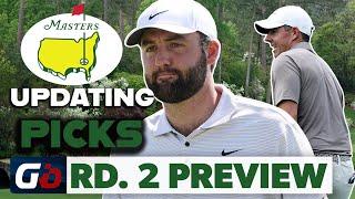 Masters round one recap, Round two preview, Updating LIVE bets