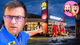 Don't Order Kids Diana Show HAPPY MEAL FROM McDonald's AT 3AM!