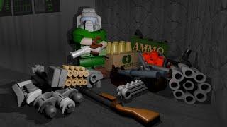 Doomguy & Weapons | Bricked-Up Doom Devlog 5