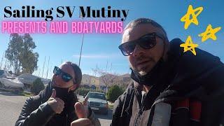 Sailing SV Mutiny 46, presents & boatyards
