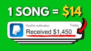 Get Paid $1500+ Listening To Songs  Make Money Online