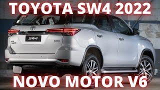 Lançamento TOYOTA SW4 2022 Motor V6 Melhor SUV RAIZ Do Brasil