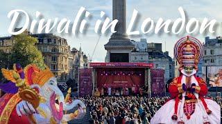 Diwali on the Trafalgar Square, London, 2024, Festival of Light, Hindu Festival