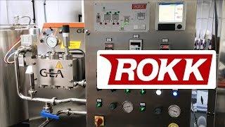 ROKK MP 1200 Ice Cream Mix Processing Pasteurisation Plant