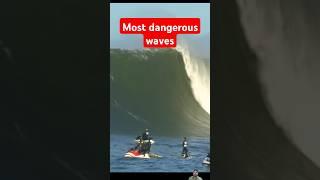 most dangerous waves #beach #seawaves #nature #travel #bigwavesurfing #surfingbigwaves #waves