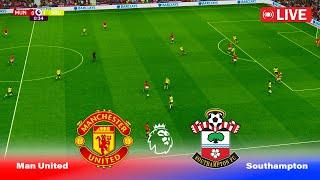 LIVE : Manchester United vs Southampton | English Premier League | Full Match | PES 21 Streaming