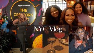 NYC Vlog: New Hair, Amazon Event, Dinner with The Girlsssss!!