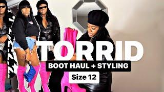 Jae Breaon| Thigh High Pink Boots Size 12| Ft Torrid