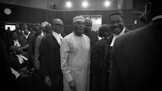 Atiku at the Presidential Election Petition Court As Parties Adopt Their Final Written Addresses.