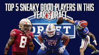 Top 5 Sneaky Good Players in this Year's Draft | Dominick Puni | Max Melton | Ricky Pearsall | NFL