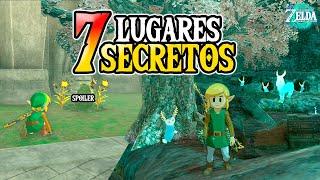 ¡7 LUGARES SECRETOS en Zelda Tears Que Todavia NO HAS VISITADO!