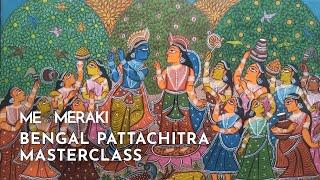 Learn Bengal Pattachitra with MeMeraki | Beginner Friendly Bengal Pattachitra Tutorial |