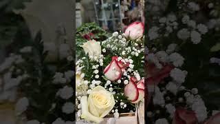 تنسيق هديه بشكل جميل ومرتب ورد طبيعي
