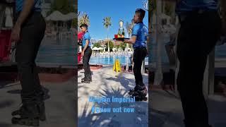 Skating Waiters Delphin Imperial Full Video out NOW! #delphinimperial #antalya #travel