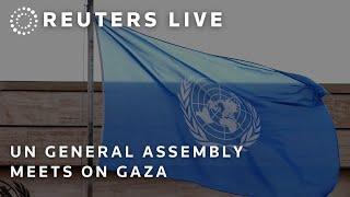 LIVE: UN General Assembly meets on Gaza