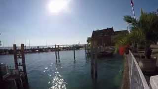 STREET VIEW: Die Uferpromenade und Steigstrasse in Meersburg am Bodensee in GERMANY