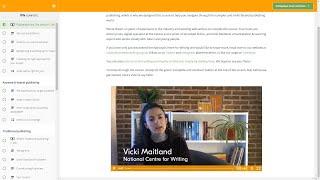 Free and bite-sized online courses for writers