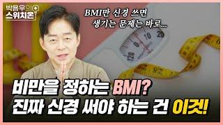 BMI, 비만을 판단할 수 있을까? | 25년 1월 박용우와 함께하는 스위치온 모집!! | 병원에서 알려주지 않는 이야기 | 박용우의 스위치온