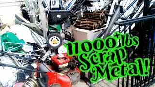Cashing In Over 11,000lbs Of Scrap Metal 15 Trips!