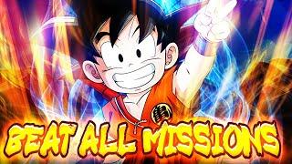 How to beat the 6 INT units and ALL Seriously Serious vs Kid Goku Missions! (Dokkan Battle)