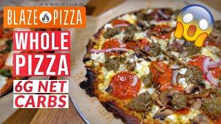 Blaze Pizza Keto Crust Review & Nutrition 