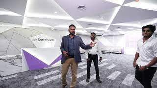 DLF SEZ IT PARK - CORPORATE INTERIOR DESIGN FOR OFFICE OF CORRO HEALTH IN CHENNAI INDIA